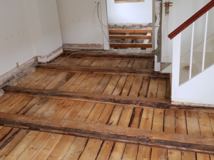 Renovering af gulv i privatbolig